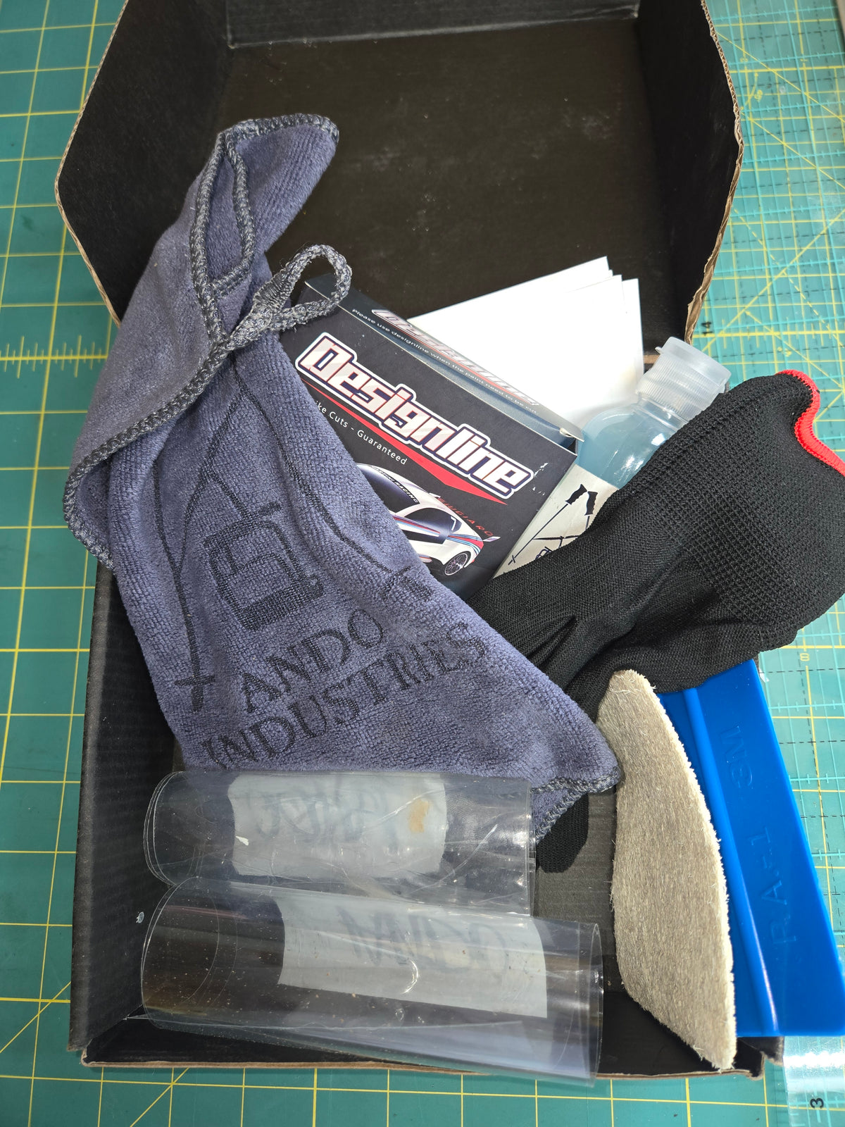 3M clear vinyl for outdoor gear surface protection