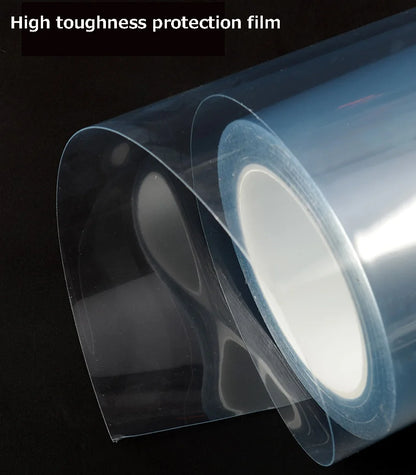 Transparent 3M clear protective vinyl wrap for ski pole surface protection