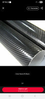 7D HOLOGRAPHIC BLACK CARBON FIBER KIT