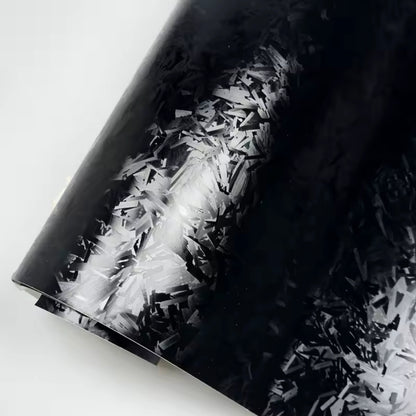 5D SHATTERED BLACK FORGED CARBON FIBER VINYL